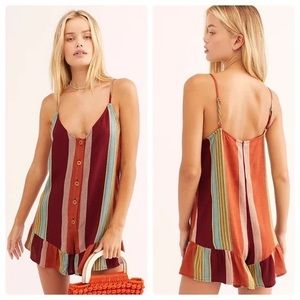 🔥EUC FREE PEOPLE August Romper Size XS